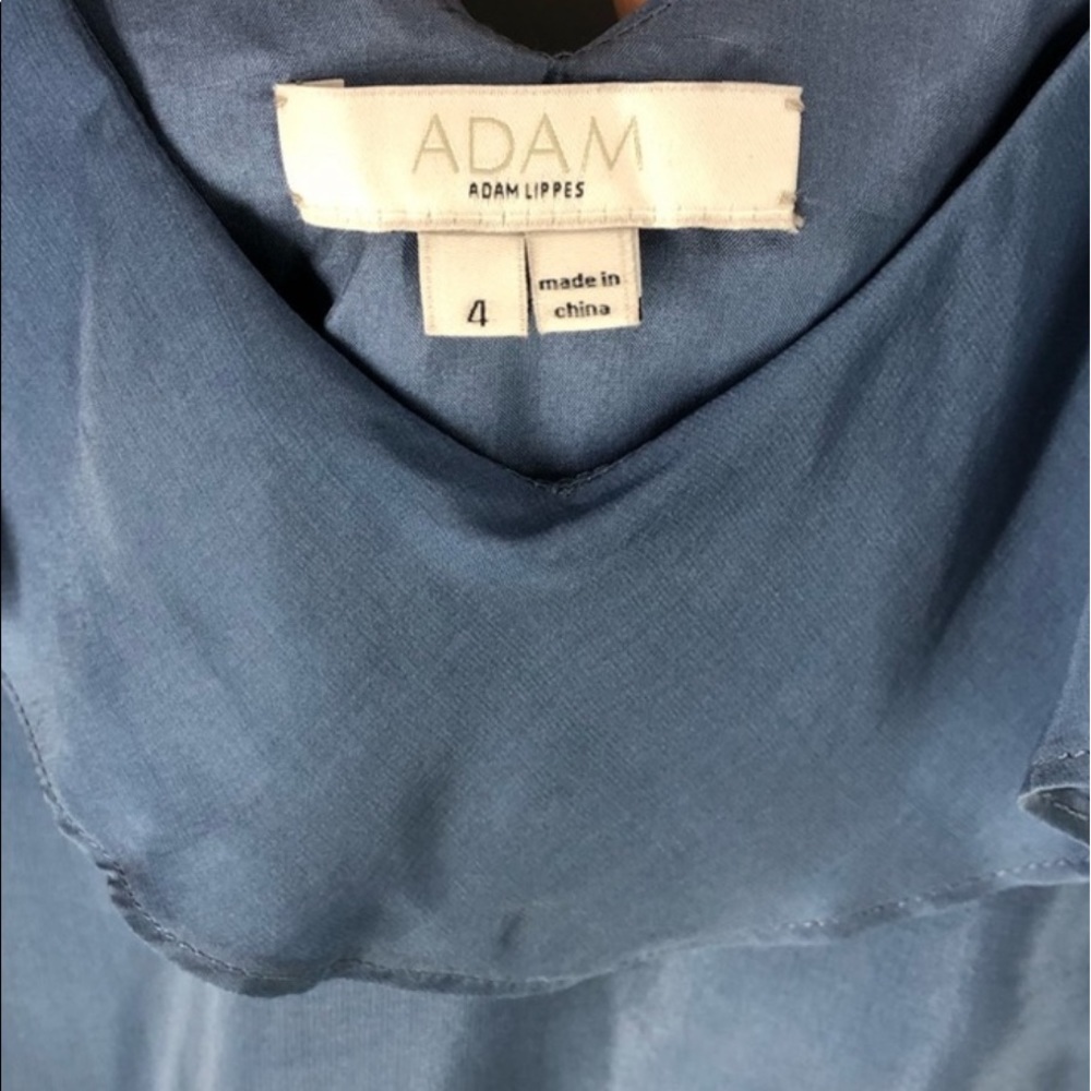 Adam Lippes Silk Ombre Dress - Picture 5 of 6